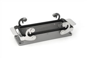 24B Custodie per montaggio a paratia con doppia leva di bloccaggio